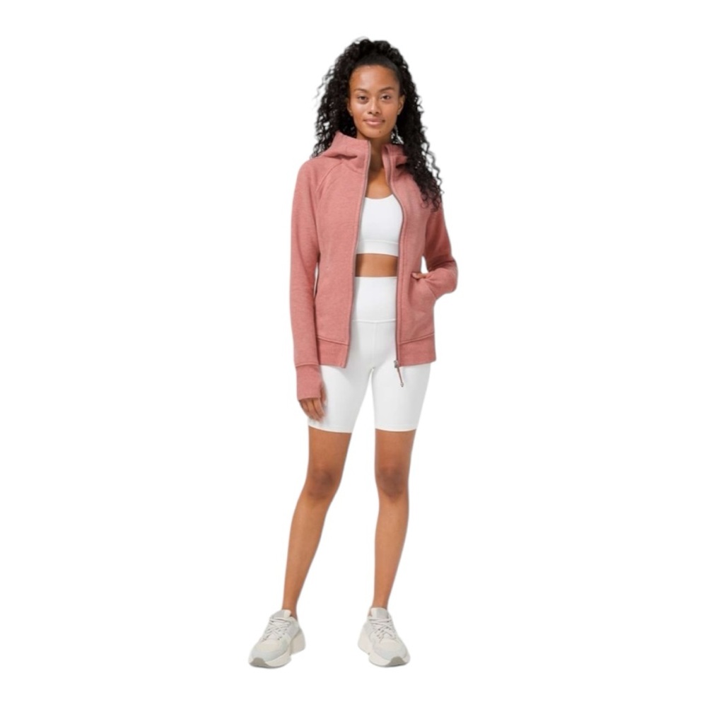 Lululemon Scuba Hoodie *Light Cotton
Fleece
Heathered Brier Rose